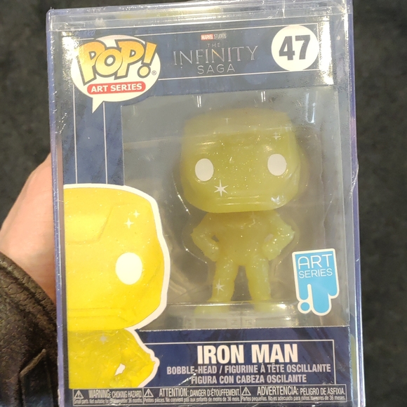 Funko Pop Art Series 47 Iron Man - Picture 1 of 5